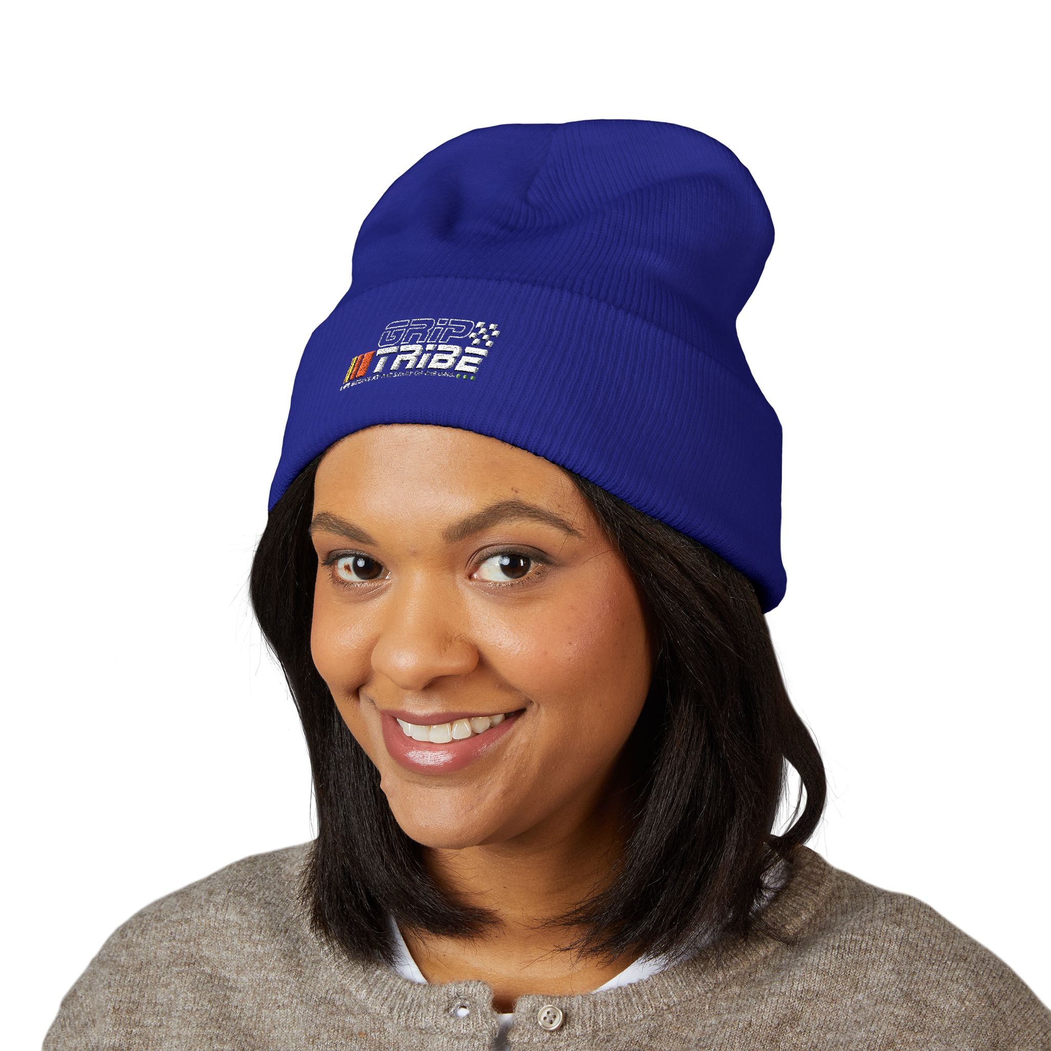 GTS Embroidered Cuffed Beanie - Perfect for Outdoor Adventures