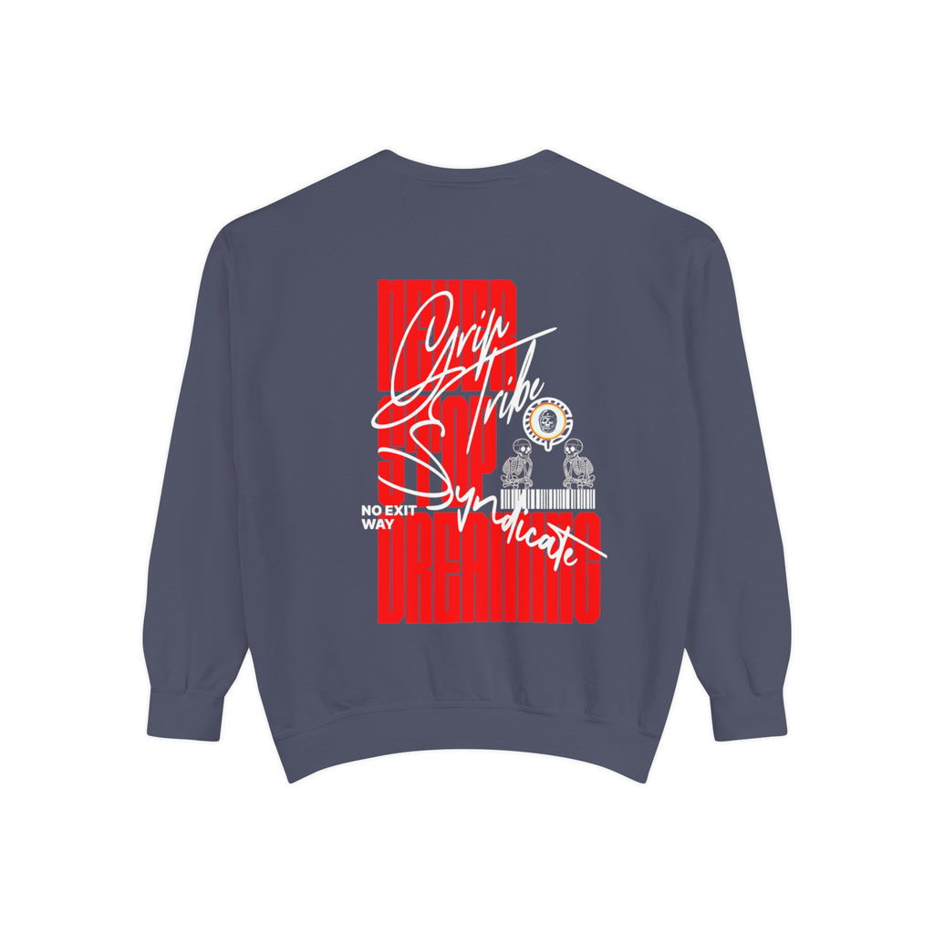 Garment-Dyed Sweatshirt - Grip Tribe Syndicate