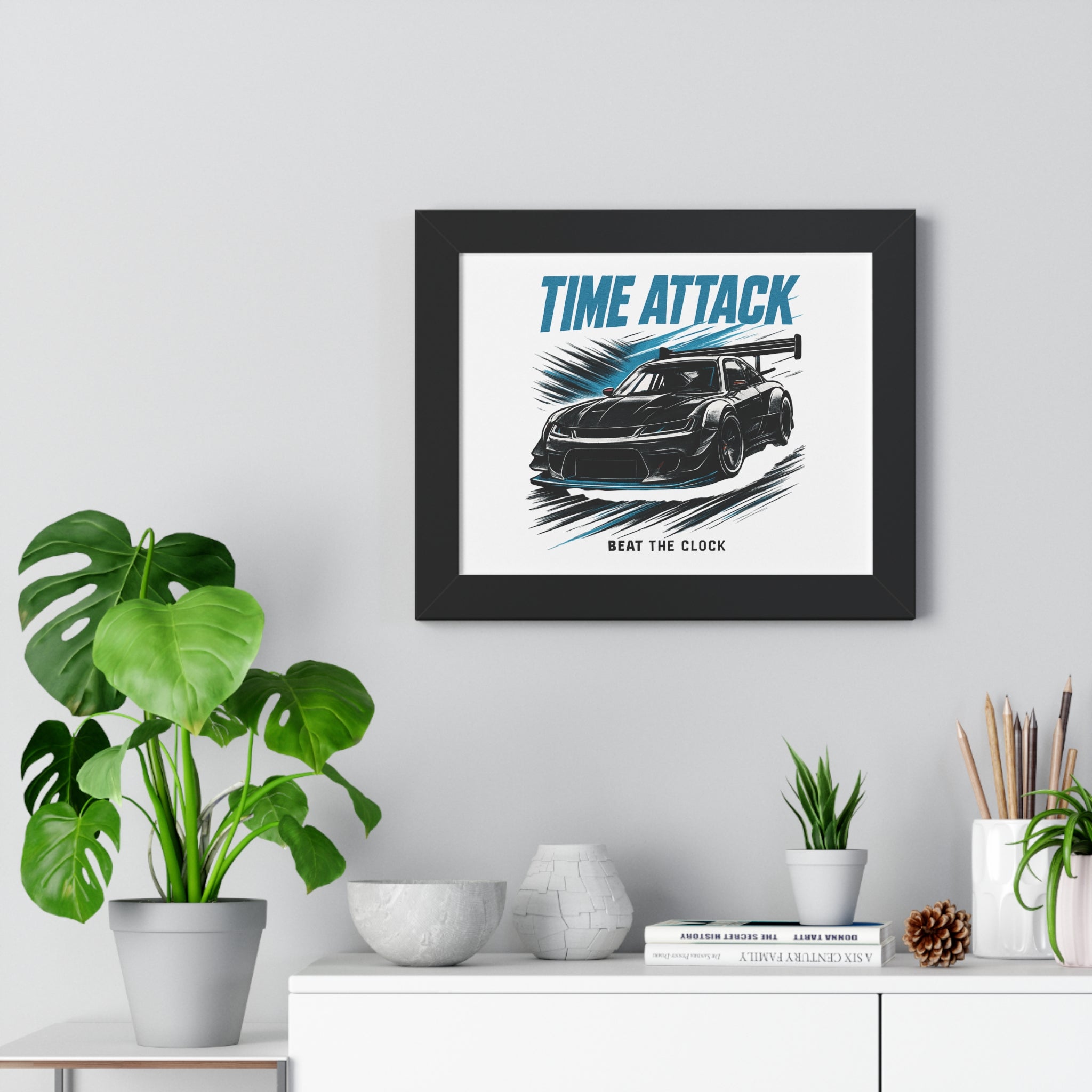 Poster Art Print - Time Attack Design from GTS