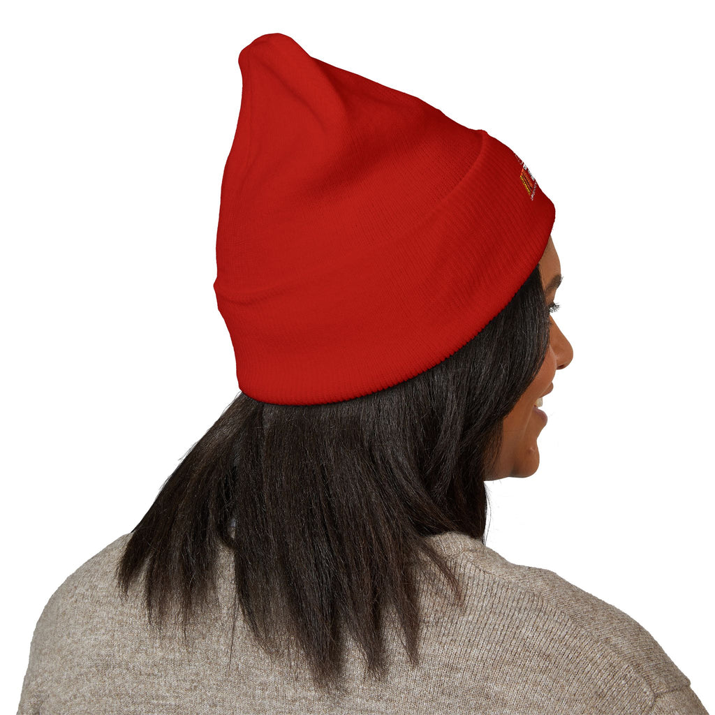 GTS Embroidered Cuffed Beanie - Perfect for Outdoor Adventures