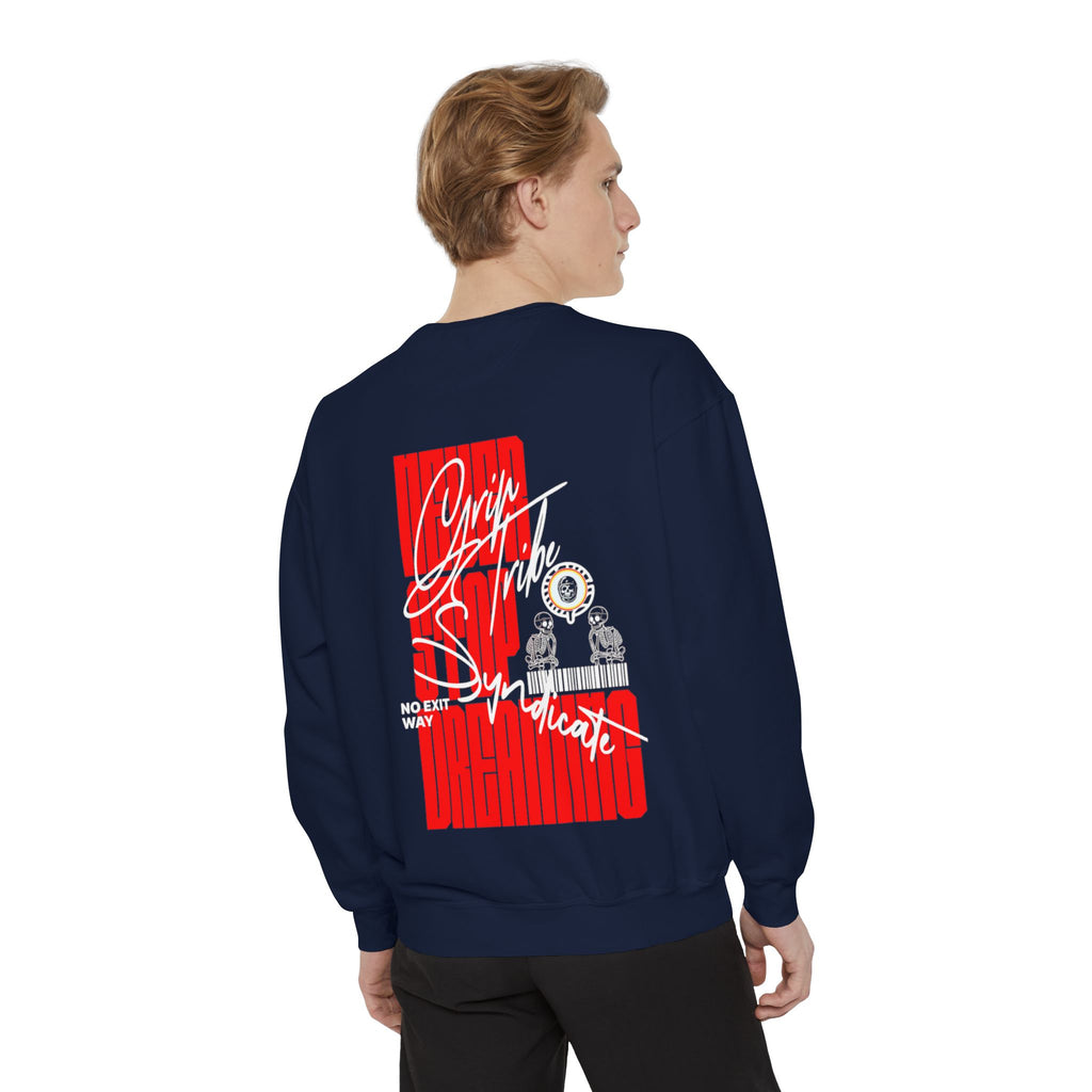 Garment-Dyed Sweatshirt - Grip Tribe Syndicate