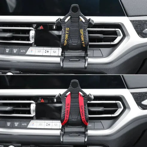 Racing Seat Car Phone Holder