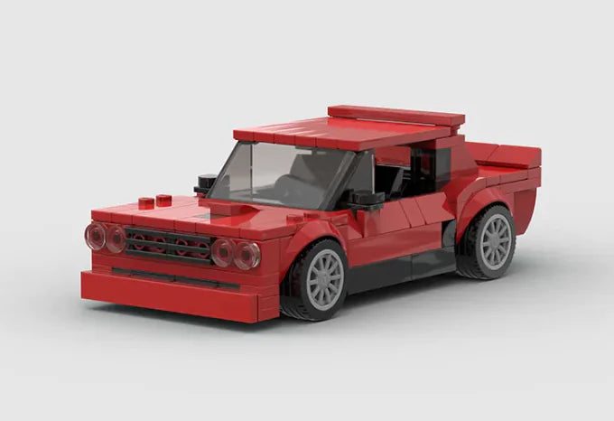 Sports Car Racing Building Blocks