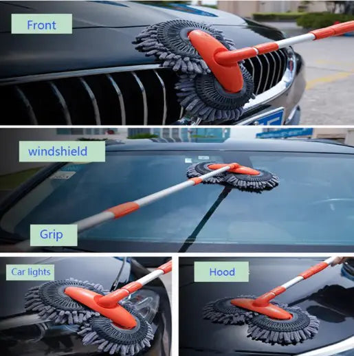 Long Handle Retractable Car Wash Mop