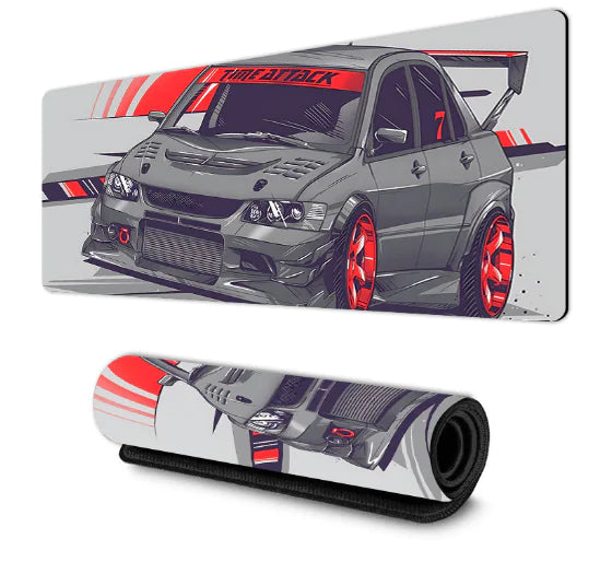 Racing Car Design Mouse Pad (One Piece)