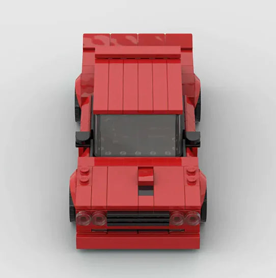 Sports Car Racing Building Blocks